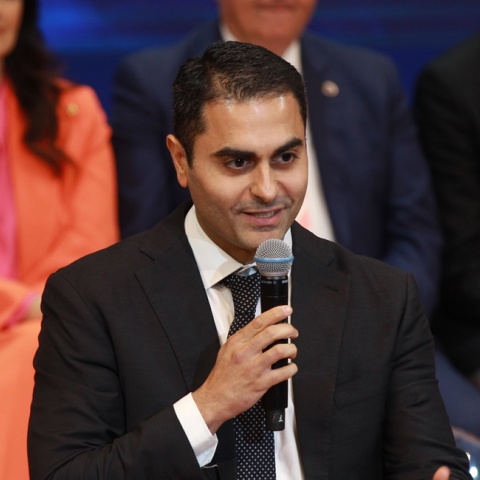 Ο υποψήφιος ευρωβουλευτής της ΝΔ, Ορέστης Ομράν - Κουκουβιτάκης