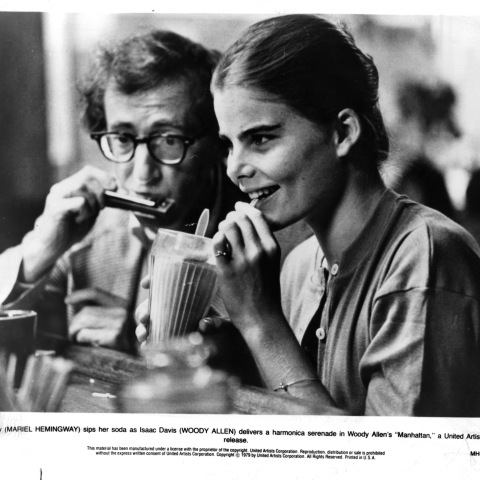 Woody Allen And Mariel Hemingway In 'Manhattan'