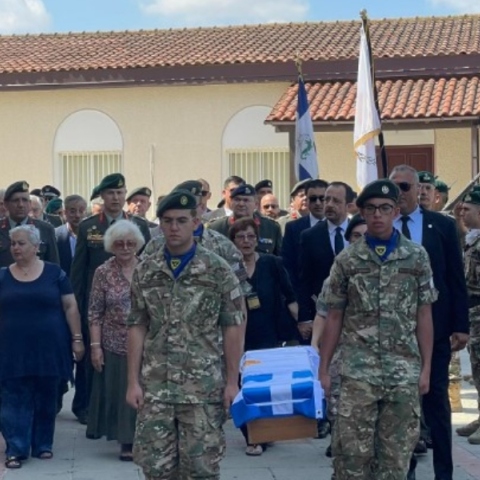 Κύπρος: Επαναπατρίστηκαν μετά από 50χρόνια οστά πεσόντων στρατιώτων