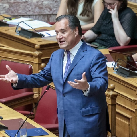 Ο υπουργός Υγείας, Άδωνις Γεωργιάδης