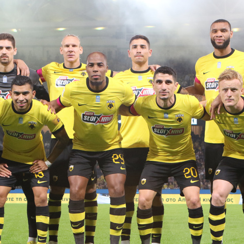 Οι παίκτες της ΑΕΚ