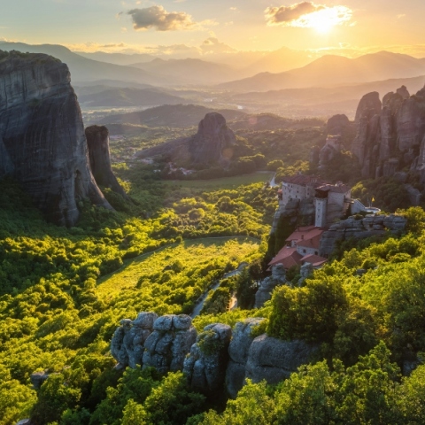 Μετέωρα και Πρέβεζα εντυπωσιάζουν τους Σέρβους 