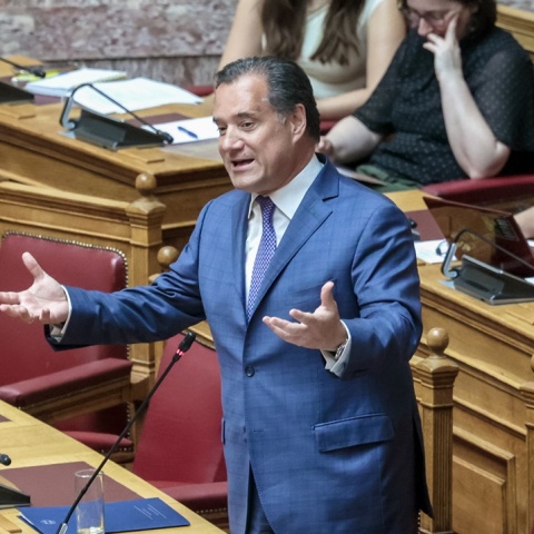 Ο υπουργός Υγείας, Άδωνις Γεωργιάδης