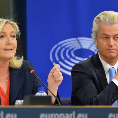 Μαρίν Λε Πεν, Γκερτ Βίλντερς