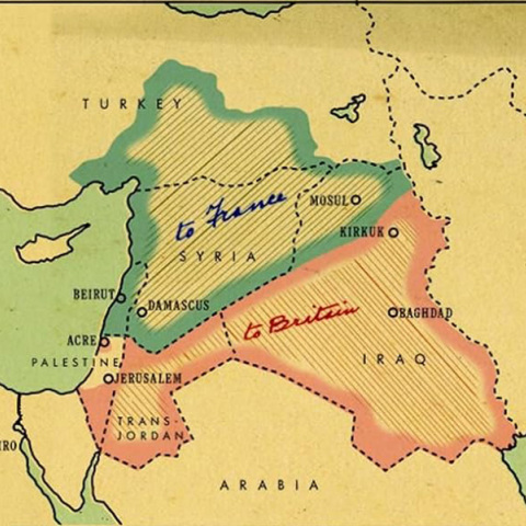 Το χρονικό του Μεσανατολικού: μια γραμμή χαραγμένη στην άμμο της ερήμου
