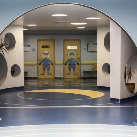 Αίθουσα παιδιατρικού νοσοκομείου