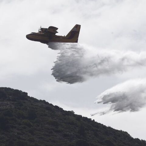 Σέρρες: Φωτιά σε αγροτοδασική έκταση στην Αμφίπολη - Ισχυρές δυνάμεις της Πυροσβεστικής - Αεροσκάφη συνδράμουν στην επιχείρηση κατάσβεσης.