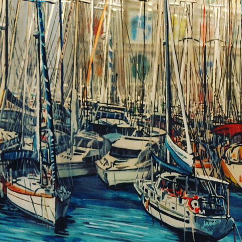 Νικολέττα Αντωνοπούλου: Έκθεση ζωγραφικής στο Min-Art Centre