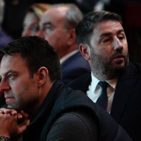 Νίκος Ανδρουλάκης και Στέφανος Κασσελάκης