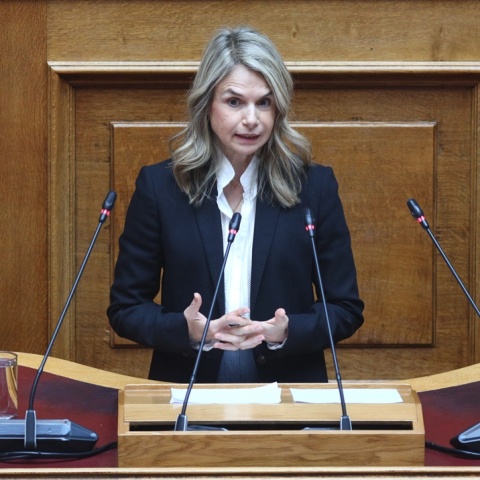 Η βουλεύτρια του ΠΑΣΟΚ, Μιλένα Αποστολάκη