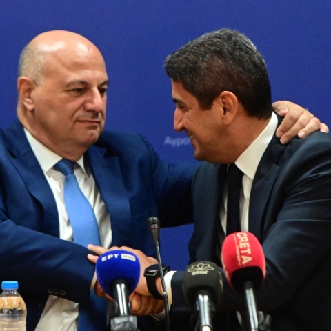 Τελετή παράδοσης παραλαβής στο Υπουργείο Αγροτικής Ανάπτυξης