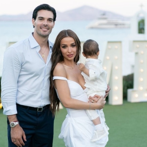 Φουρέιρα: Φωτογραφίες από την βάφτιση του γιου της