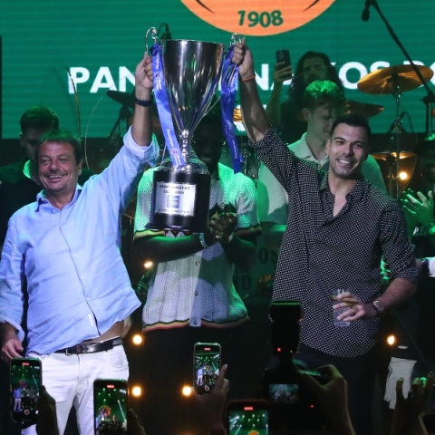 Παναθηναϊκός: Στον Αργυρό γιόρτασε την κατάκτηση του πρωταθλήματος 