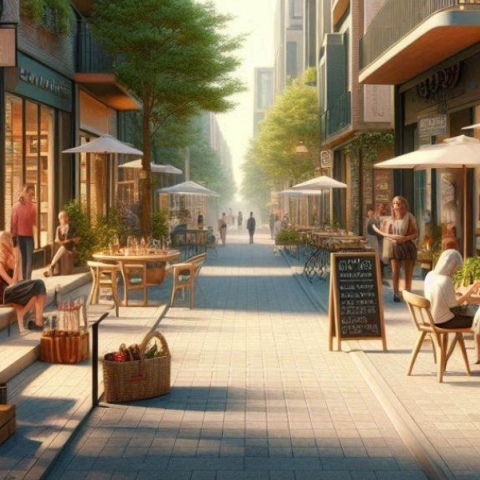 Περπατώντας στην πόλη, 55 μέτρα όλα κι όλα