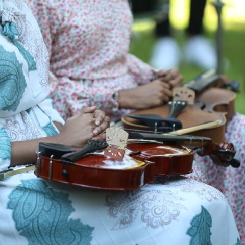 Εκδήλωση στον κήπο του Προεδρικού Μεγάρου με αφορμή την Ευρωπαϊκή Ημέρα Μουσικής - Παρουσία της Προέδρου της Δημοκρατίας, Κατερίνας Σακελλαροπούλου