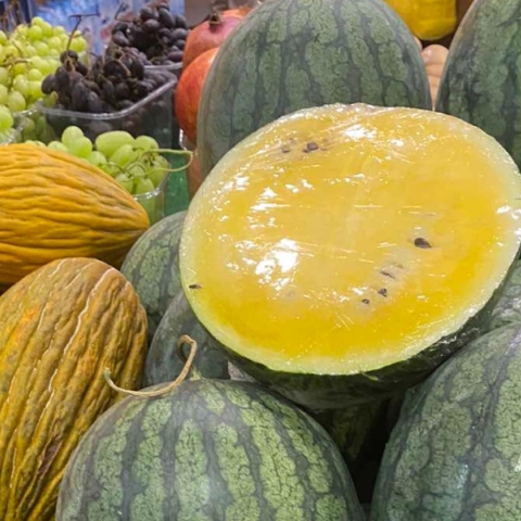 Κίτρινο καρπούζι