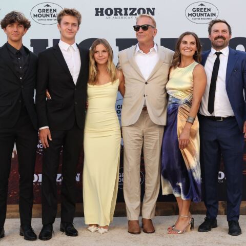 Κέβιν Κόστνερ: Στην πρεμιέρα της νέας του ταινίας με τα 5 παιδιά του