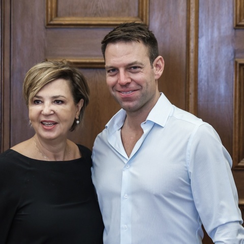 Όλγα Γεροβασίλη και Στέφανος Κασσελάκης