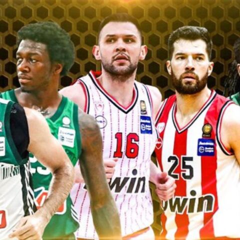 Basket League: Η καλύτερη πεντάδα της σεζόν 2023-24 - Τρεις παίκτες του Παναθηναϊκού και δύο του Ολυμπιακού στη λίστα - Η ανακοίνωση του ΕΣΑΚΕ. 