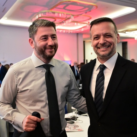 Νίκος Ανδρουλάκης και Χάρης Δούκας