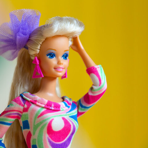 1992 Totally Hair Barbie. Petra Rajnicova for the Design Museum.