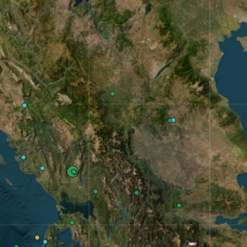 Ισχυρός σεισμός τώρα στην Άρτα