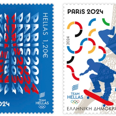 Με έμπνευση την πρωτοπορία και την ιστορία τα φετινά ολυμπιακά γραμματόσημα 