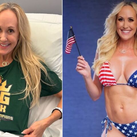 Μπράντι Λοβ: Με φανέλα του Παναθηναϊκού στο νοσοκομείο μετά από ατύχημα με βάρκα - Η διάσημη πρωταγωνίστρια ερωτικών ταινιών κάνει διακοπές στην Ελλάδα. 