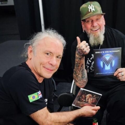 Iron Maiden: Ο Μπρους Ντίκινσον συναντήθηκε με τον Πολ Ντι Άνο - Πρώτο τετ α τετ του νυν με τον πρώην τραγουδιστή του metal συγκροτήματος. 