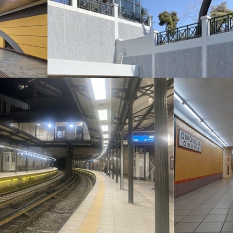 Εικόνες από το αποτέλεσμα των εργασιών αποκατάστασης στους σταθμούς του Μετρό