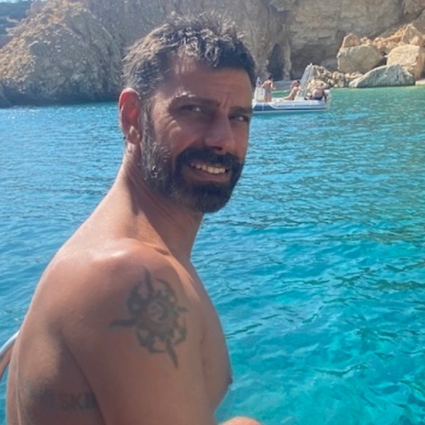 Ο Μιχάλης Πάντος στη Σχοινούσα