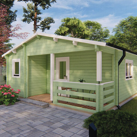 Oikos Decor: Το ξύλινο σπίτι των ονείρων σου