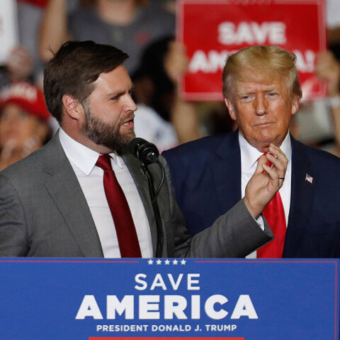 Τζέι Ντι Βανς και Ντόναλντ Τραμπ