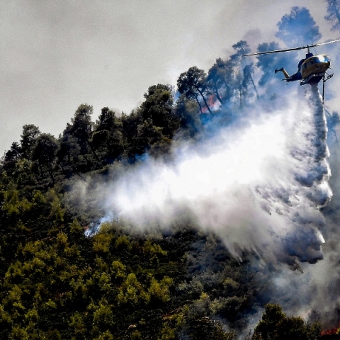 Φωτιά τώρα στη Δράμα