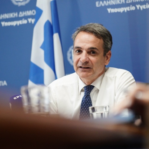 Ο πρωθυπουργός Κυριάκος Μητσοτάκης