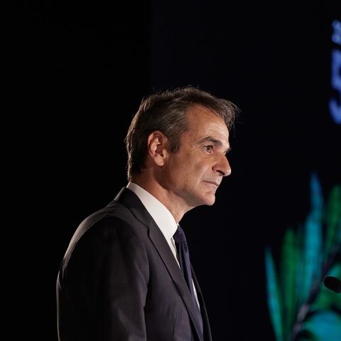 Ο Κυριάκος Μητσοτάκης στην ομιλία του για τα 50 χρόνια από την τουρκική εισβολή στην Κύπρο