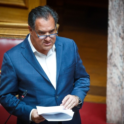 Ο υπουργός Υγείας, Άδωνις Γεωργιάδης