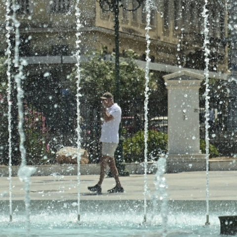 Kαύσωνας: Πού θα δείξει το θερμόμετρο 40 °C τη Δευτέρα