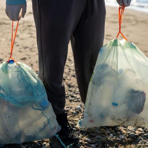 Οι πλαστικές σακούλες στις παραλίες του Ηνωμένου Βασιλείου μειώθηκαν κατά 80%