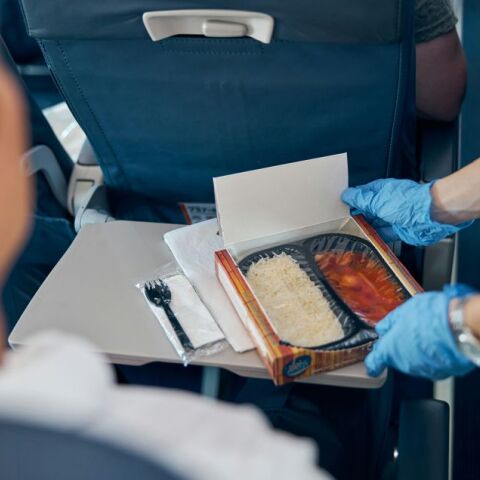 Φαγητό στο αεροπλάνο