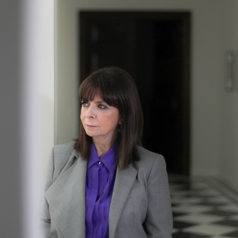 Η Πρόεδρος της Δημοκρατίας, Κατερίνα Σακελλαροπούλου