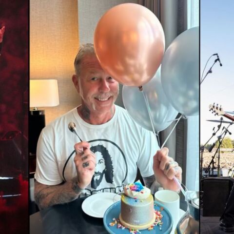 Τζέιμς Χέτφιλντ: 61 ετών ο frontman των Metallica - Γιόρτασε τα γενέθλιά του με a capella ερμηνεία του «Enter Sandman» έχοντας εισπνεύσει ήλιο. 