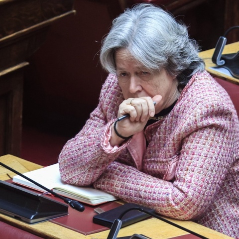 Η βουλεύτρια του ΣΥΡΙΖΑ, Αθηνά Λινού