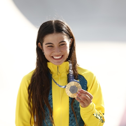 Η χρυσή Ολυμπιονίκης Arisa Trew