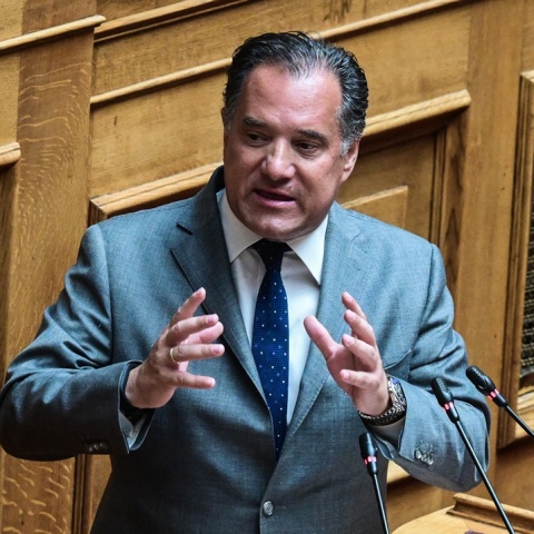 Ο υπουργός Υγείας, Άδωνις Γεωργιάδης