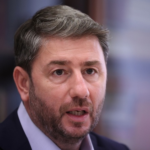 Ο πρόεδρος του ΠΑΣΟΚ, Νίκος Ανδρουλάκης