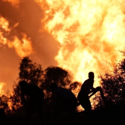 Τουρκία: Συνεχίζεται η μάχη με τις φλόγες στη Σμύρνη