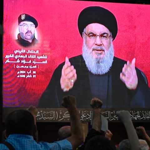 Διάγγελμα Νασράλα: Στοχεύσαμε στρατιωτική βάση κοντά στο Τελ Αβίβ 