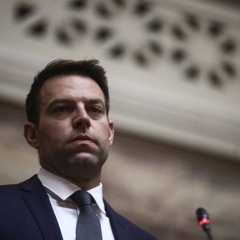 Ο πρόεδρος του ΣΥΡΙΖΑ, Στέφανος Κασσελάκης