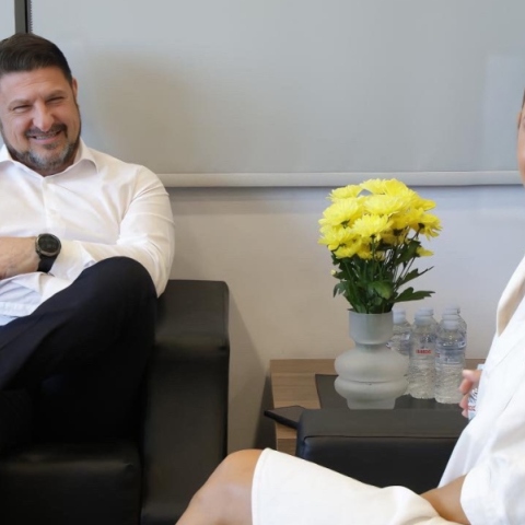 Η Μ. Μενούνος, πρέσβειρα της Περιφέρειας Αττικής στην Αμερική